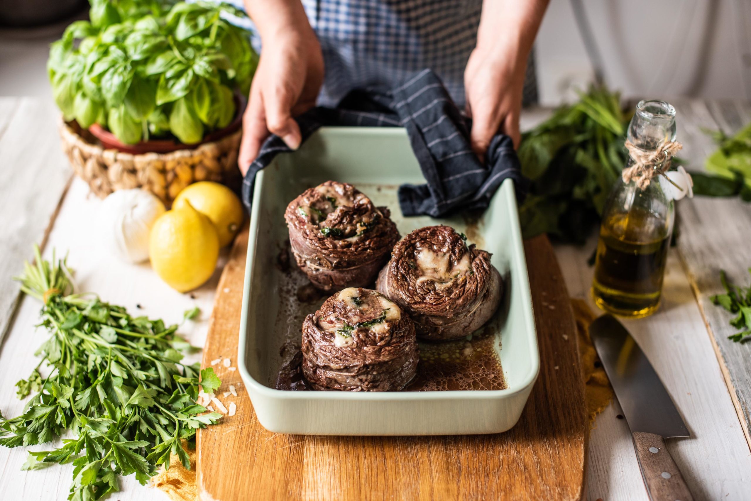 Letní plněný hanger steak Recept - Krok 5